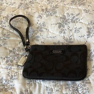 Coach Wristlet. Free with any purchase.